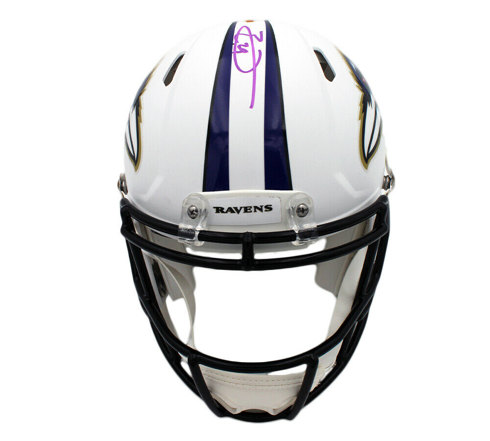 eastern view football helmet Earl Thomas Signed Baltimore Ravens Speed Authentic White Matte NFL He –  Super Sports Center