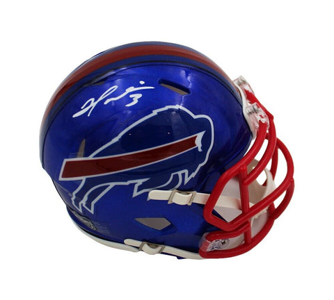 Damar Hamlin Signed Buffalo Bills Speed Flash NFL Mini Helmet