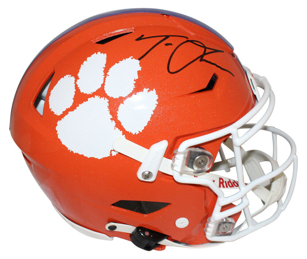 Trevor Lawrence Clemson Tigers Autographed Riddell Speed Flex Authentic Helmet