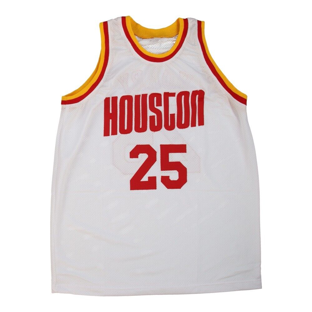 Robert Horry Signed Houston Rockets White Jersey (JSA COA) 7xNBA
