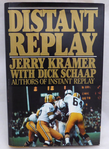 Jerry Kramer & Dick Schaap Autographed Signed Book Packers Beckett QR #BH26830