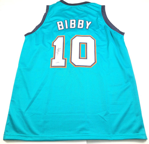 Mike Bibby signed jersey PSA/DNA Vancouver Grizzlies Autographed