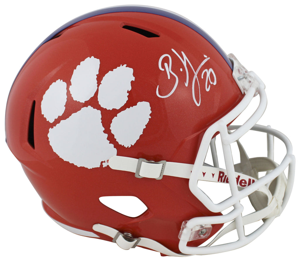 clemson tickets football helmet Autographed Trevor Lawrence Tigers Riddell Speed Replica point chinstrap 1979 Clemson Tigers Football Helmet