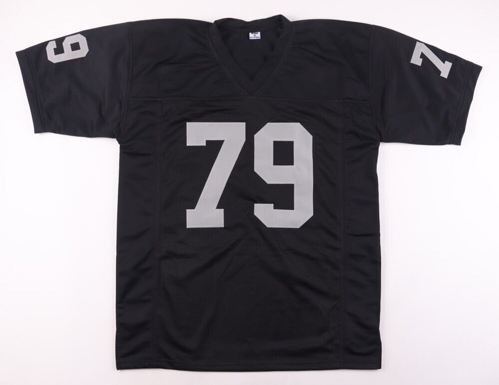 thumbnail image 2 of Oakland & Los Angeles Raiders Super Bowl Champs Jersey Patch – 4x4 Inches – Silver & Black – 3-Time World Champs 2 of 4