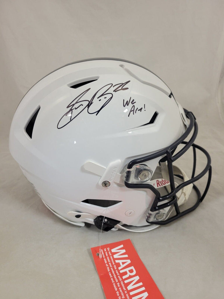 SAQUON BARKLEY SIGNED PENN STATE NITTANY LIONS SPEEDFLEX HELMET