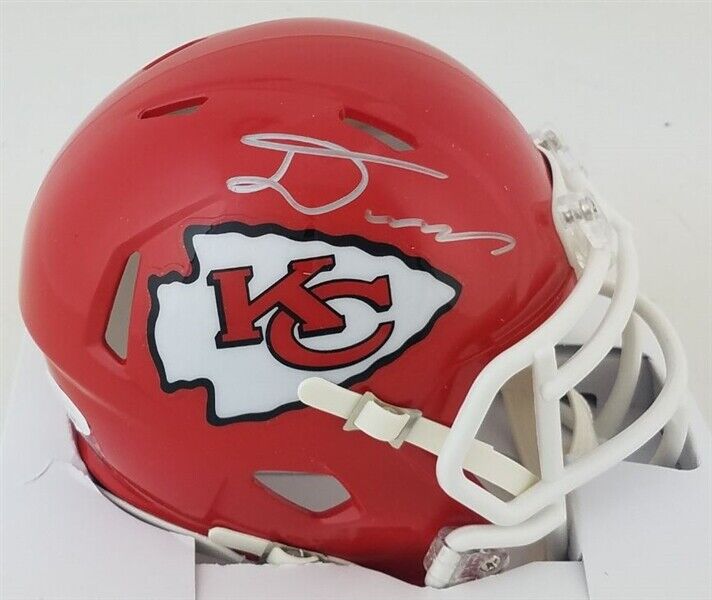 damien football helmet Harris Autographed New England Patriots Speed Mini Helmet-Becke The Jersey Source Damien Williams Signed Kansas City