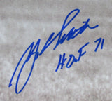 Y.A. Tittle HOF New York Giants Signed/Inscribed 16x20 Photo Framed JSA 159593