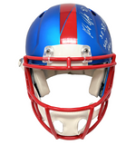 Rob Gronkowski Patriots Signed LIII Authentic Helmet 3x SB Champs Still Here JSA