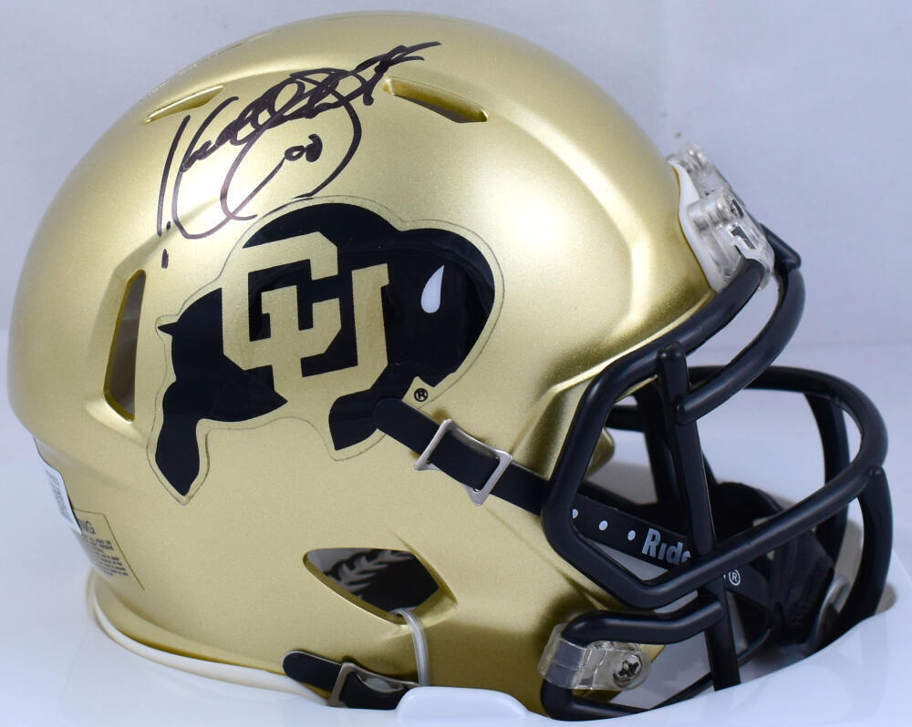 colorado football helmets v Kordell Stewart Autographed Colorado Buffaloes Speed Mini Helmet- Beck – Super Sports Center