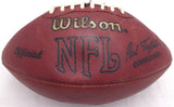 Orlando Pace Autographed NFL Leather Football Rams (Flat) Beckett #BH014818