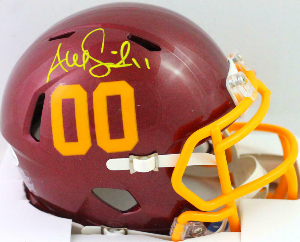 Alex Smith Autographed Washington Football Team Mini Helmet Alex Smith Autographed Washington Football Team Mini Helmet