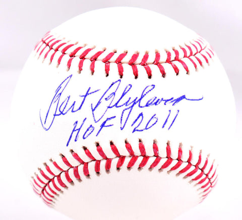 Bert Blyleven Autographed Rawlings OML Baseball w/ HOF- Beckett W Hologram *Blue
