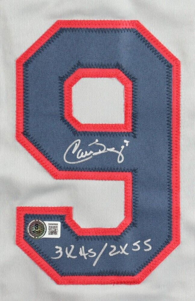 Carlos Baerga Signed Cleveland Indians Jersey Inscribed 