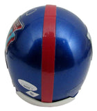 Jay Alford Signed/Autographed Brady SACK Giants Mini Football Helmet JSA 167322