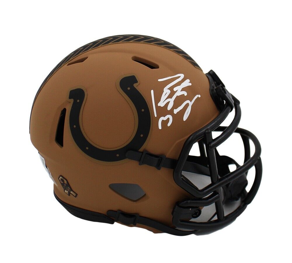 Peyton Manning Signed Indianapolis Colts Speed Salute to Service 2 Min – Super Sports Center