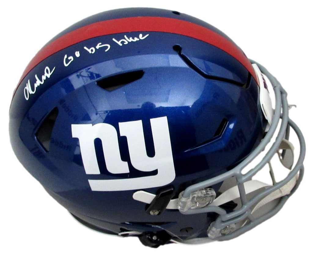 buy football helmet nyc Abdul Carter Signed/Insc Full Size SpeedFlex Helmet NY Giants BAS/Beck – Super Sports Center