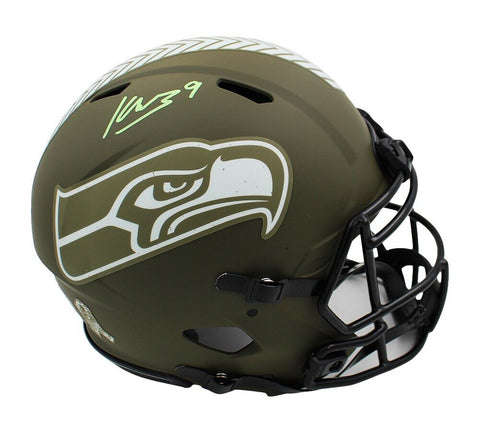 Kenneth Walker III Signed Seattle Seahawks Speed Authentic STS NFL Helmet