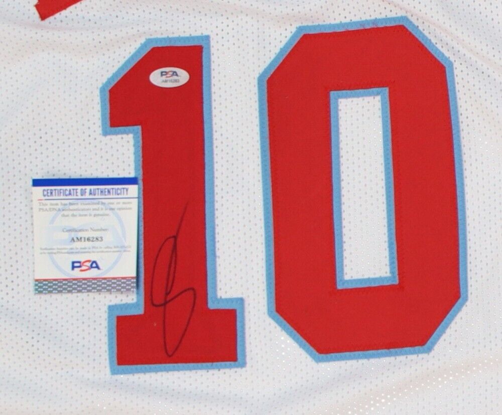 DeMar DeRozan Signed Chicago Bulls City Connect Jersey (PSA COA