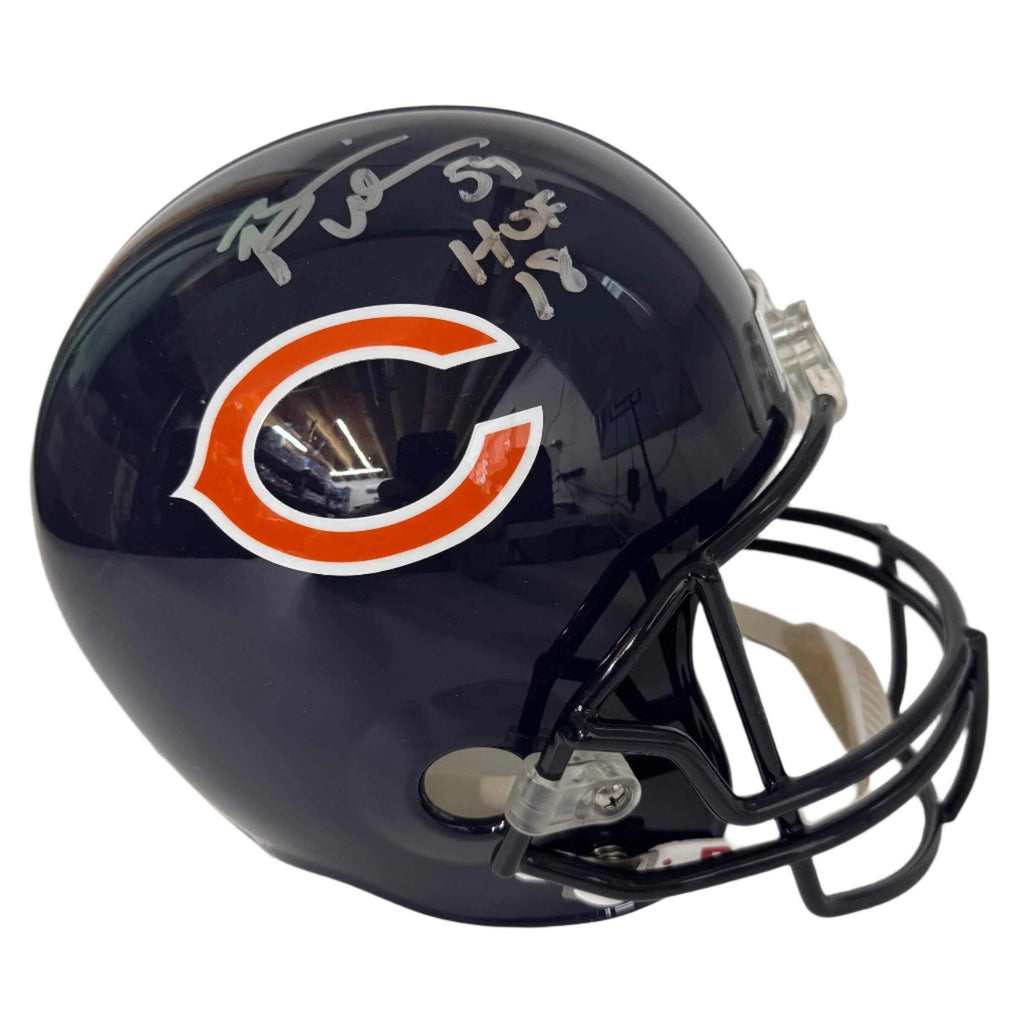 Autographed/Signed Brian Urlacher HOF 18 Bears Full Size Football Helm – Super Sports Center Autographed/Signed Brian Urlacher HOF 18 Bears Full Size Football Helm – Super Sports Center