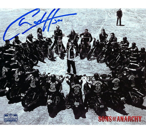 Charlie Hunnam Signed Sons Of Anarchy Unframed 8x10 Photo - Circle of Bikes