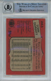 Tony Dorsett Autographed 1987 Topps #263 Trading Card Beckett 10 Slab 39274