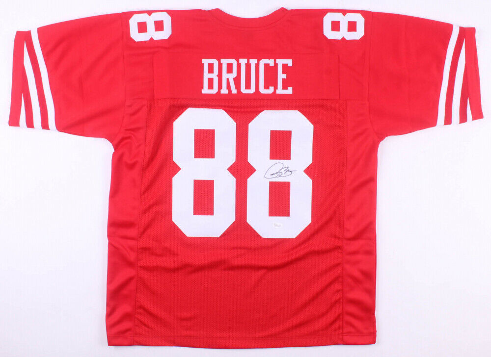 Isaac Bruce Signed San Francisco 49ers Jersey (JSA COA) 4xPro Bowl