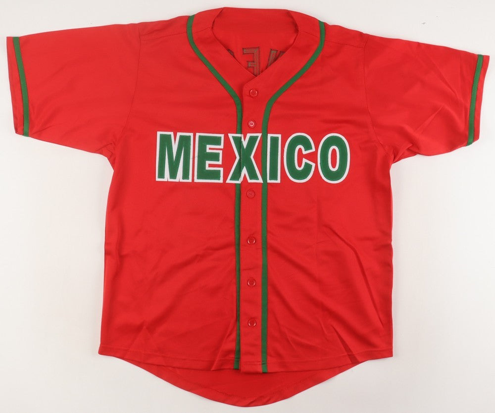 ヨナス・エメリー　サイン入り　X-TRAIL JAMゼッケン Joey Meneses Signed Team Mexico World Baseball Classic Jersey JSA