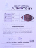 Paul Bear Bryant Autographed Wilson Football Alabama To Jim Beckett AB93851