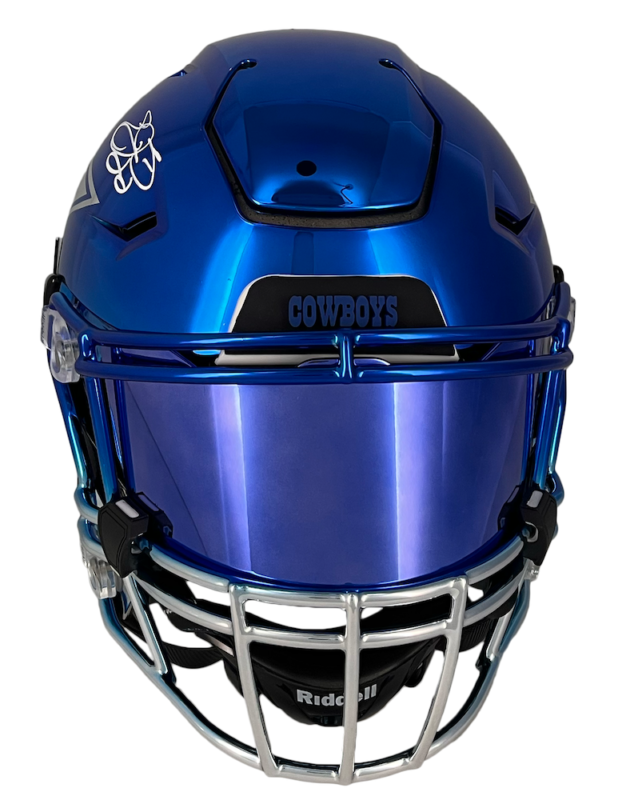 Emmitt Smith Autographed Cowboys Chrome Authentic SpeedFlex Helmet Bec – Super Sports Center Emmitt Smith Autographed Cowboys Chrome Authentic SpeedFlex Helmet Bec – Super Sports Center
