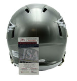 Brandon Graham Signed Eagles Flash Full Size Replica Football Helmet JSA 167016