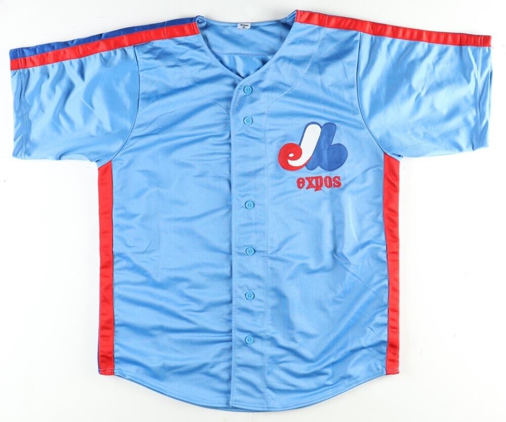 Dennis Oil Can Boyd Signed Expos Jersey (Beckett) Montreal