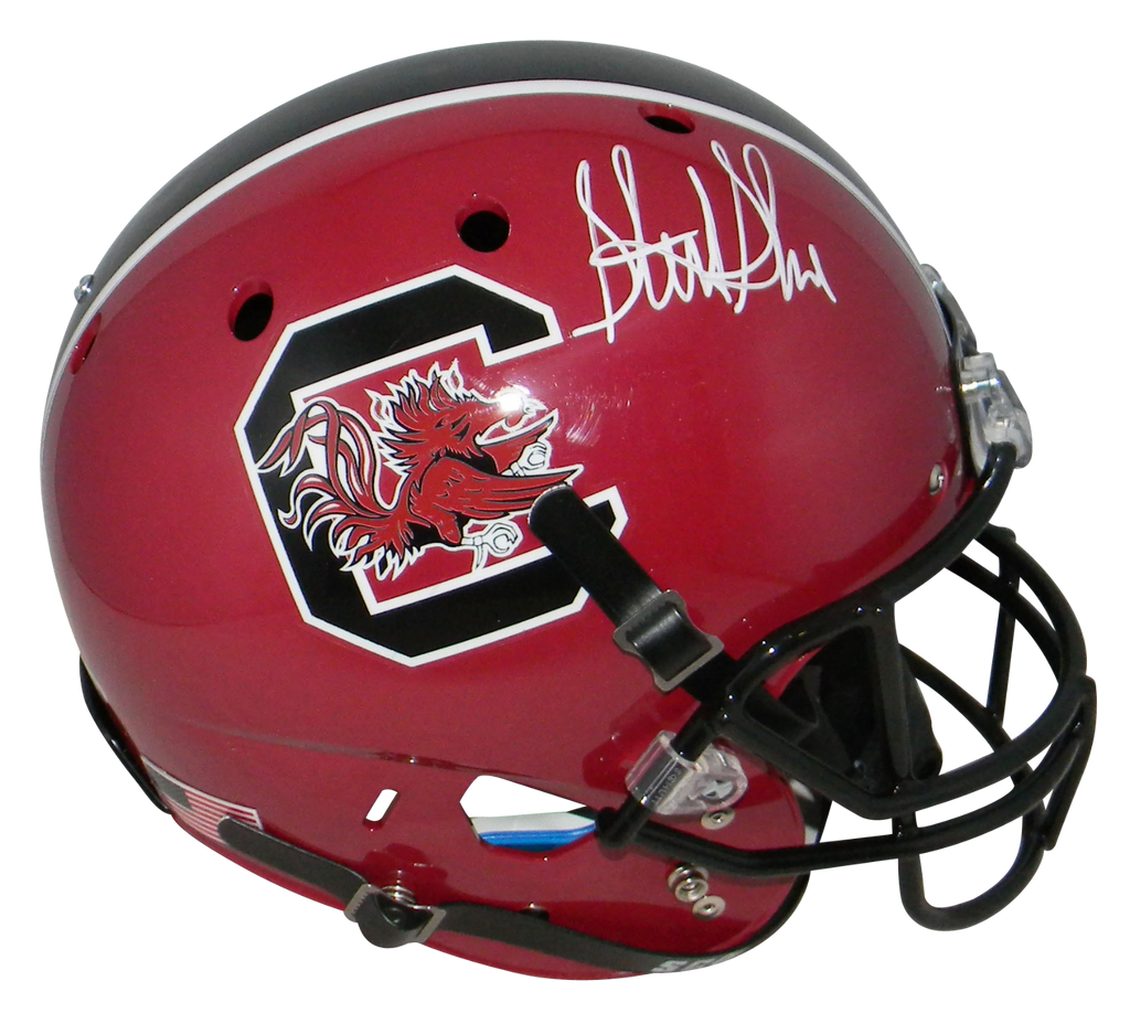 STERLING SHARPE AUTOGRAPHED SOUTH CAROLINA GAMECOCKS FULL SIZE HELMET – Super Sports Center STERLING SHARPE AUTOGRAPHED SOUTH CAROLINA GAMECOCKS FULL SIZE HELMET – Super Sports Center