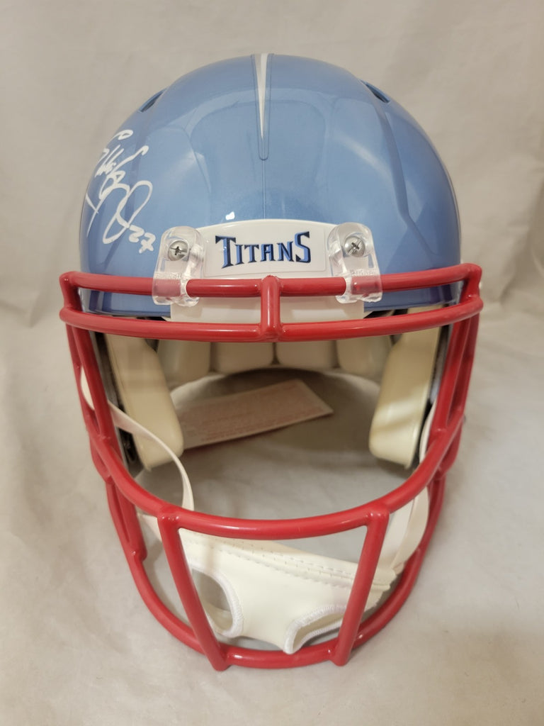 EDDIE GEORGE SIGNED TENNESSEE TITANS F/S FLASH SPEED AUTHENTIC HELMET – Super Sports Center EDDIE GEORGE SIGNED TENNESSEE TITANS F/S FLASH SPEED AUTHENTIC HELMET – Super Sports Center