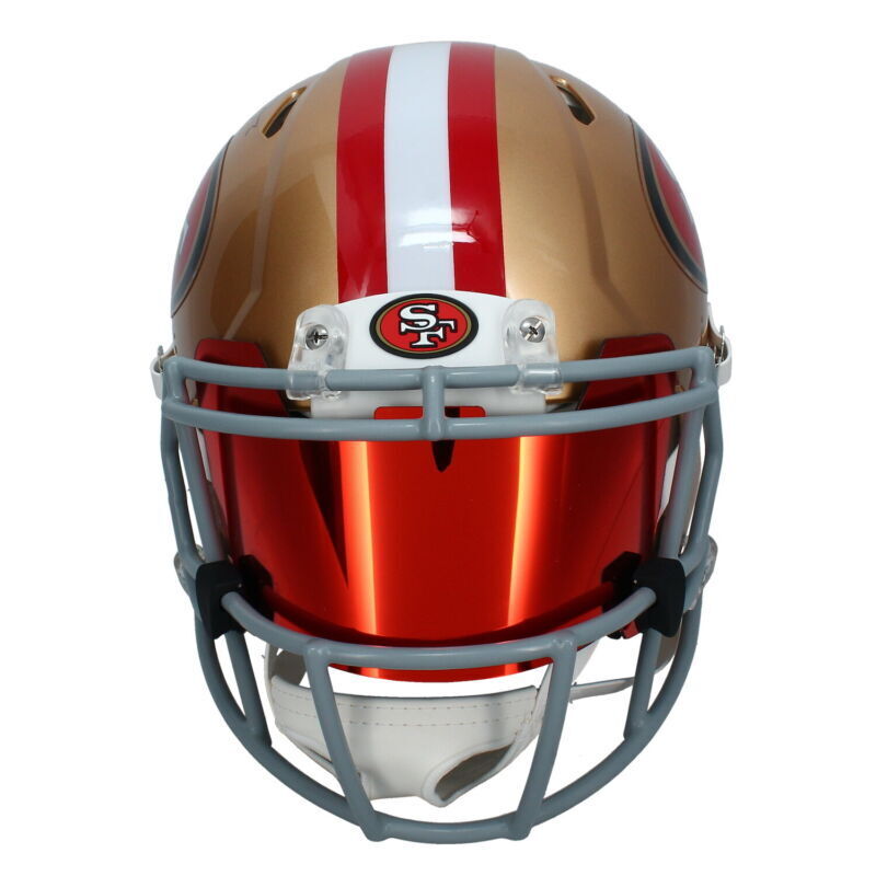 Joe Montana Autographed San Francisco 49ers Authentic Helmet w/ Visor – Super Sports Center