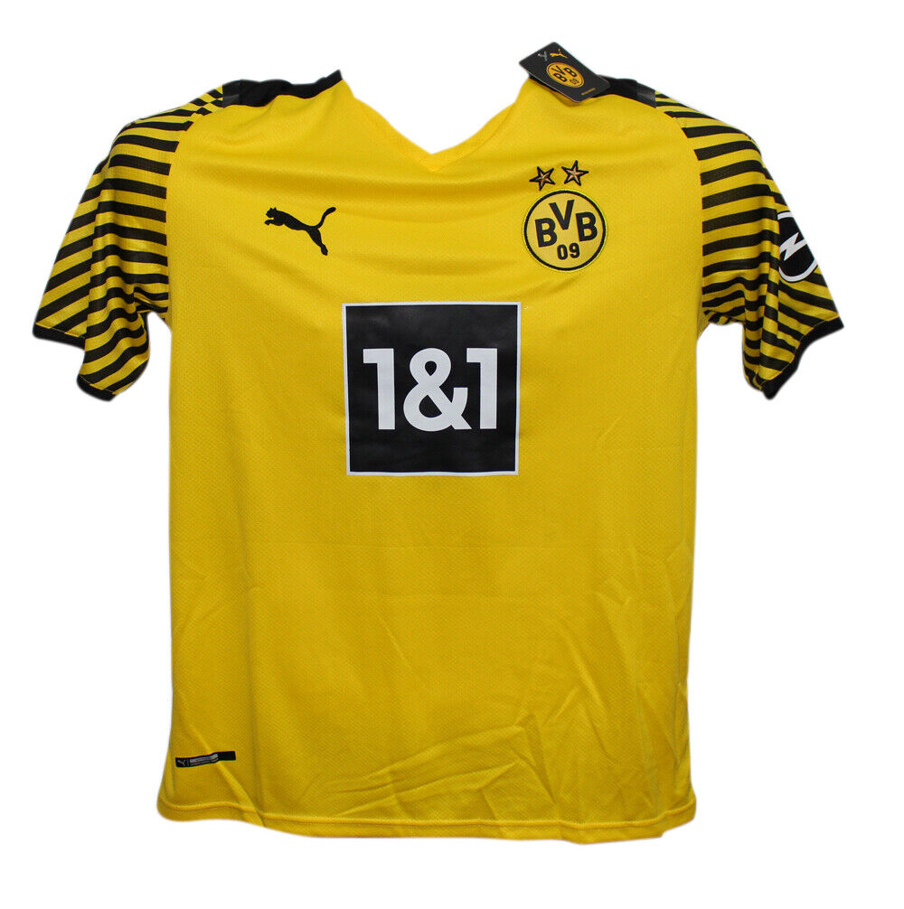 Erling Haaland Autographed Borussia Dortmund Puma Jersey BAS 39966 erling-haaland-autographed-borussia-dortmund-puma-jersey-bas-39966