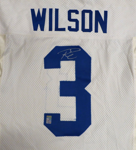 Seahawks Russell Wilson Autographed Wilson Jersey W/ SB XLVIII Patch Size 44 RW