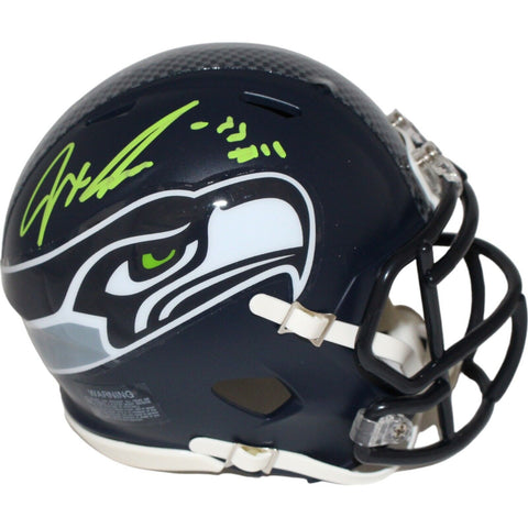 Jaxon Smith-Njigba Signed Seattle Seahawks Mini Helmet FAN 43017