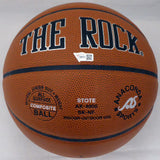 JIM BOEHEIM AUTOGRAPHED THE ROCK BASKETBALL SYRACUSE "05 CHAMPS" STEINER 185850