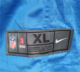 TJ Hockenson Autographed Detroit Lions Nike Game Blue XL Jersey Beckett 39310