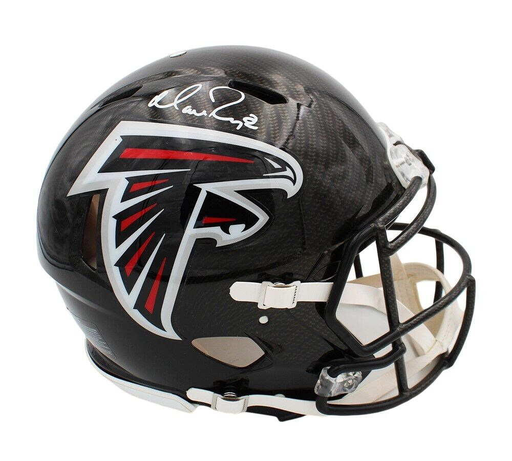 atlanta falcons football helmet Matt Ryan Signed Atlanta Falcons Speed Authentic Hydro NFL Helmet – Super Sports Center