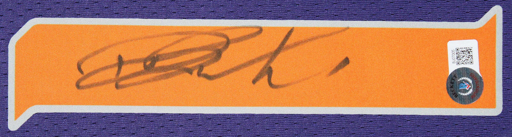 パープルベック⭐メンバー5人全員&トレカ直筆本人サイン2枚⭐PURPLEBECK Suns Devin Booker Authentic Signed Purple Nike Swingman Framed