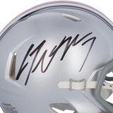 C.J. Stroud Ohio State Buckeyes Signed Riddell Speed Mini Helmet
