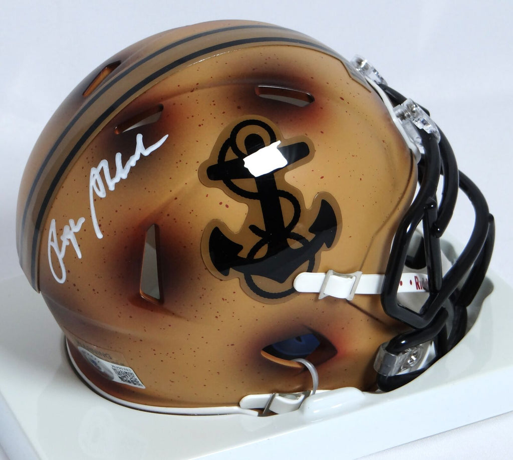 Roger Staubach Signed Navy Midshipmen 2019 Speed Mini Helmet -Beckett – Super Sports Center Roger Staubach Signed Navy Midshipmen 2019 Speed Mini Helmet -Beckett – Super Sports Center