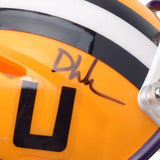 Devin White LSU Tigers Autographed Riddell Speed Mini Helmet
