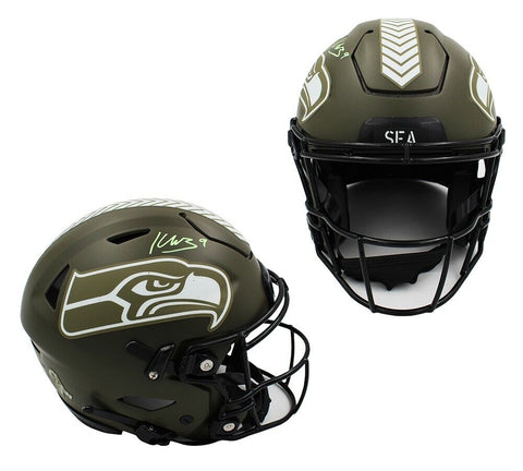 Kenneth Walker III Signed Seattle Seahawks Speed Flex Authentic STS NFL Helmet