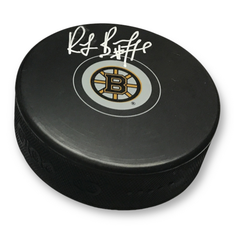 Ray Bourque Signed Autographed Bruins Hockey Puck NEP