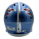 Eddie George Signed/Auto Titans Flash Full Size Replica Helmet Beckett 167565