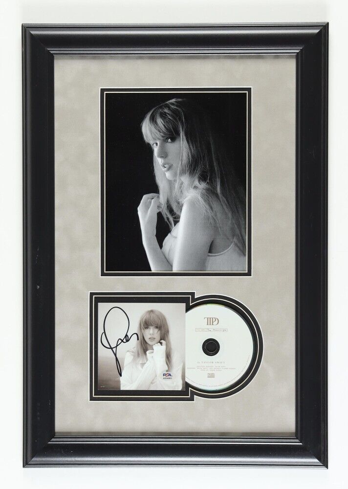 Taylor Swift Signed Framed 