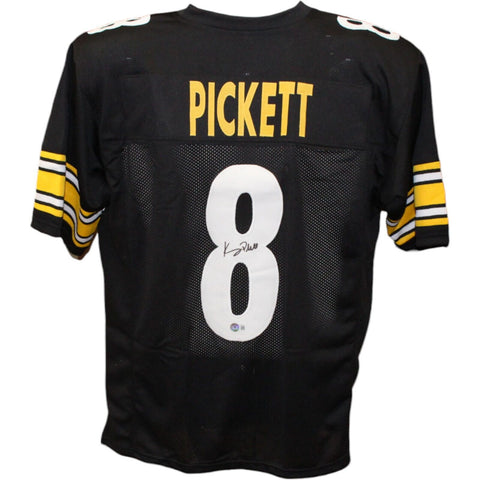 Kenny Pickett Autographed/Signed Pro Style Black Jersey Beckett 43434