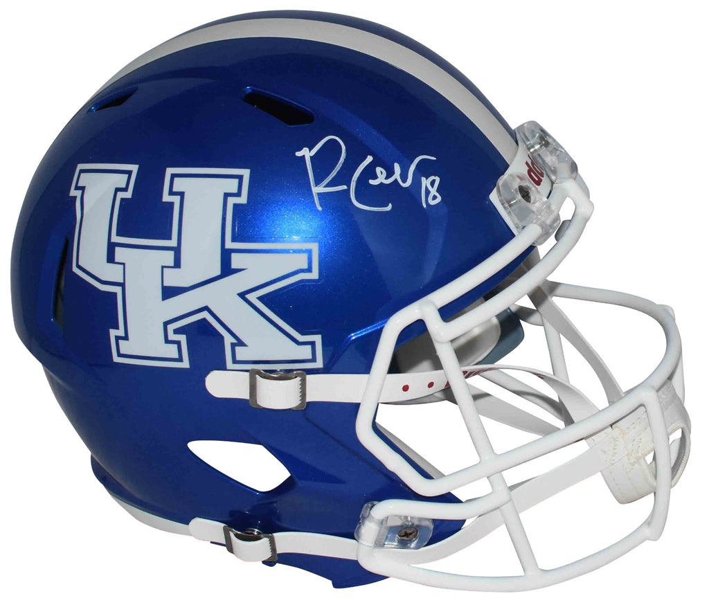 RANDALL COBB AUTOGRAPHED KENTUCKY WILDCATS FULL SIZE SPEED HELMET JSA – Super Sports Center